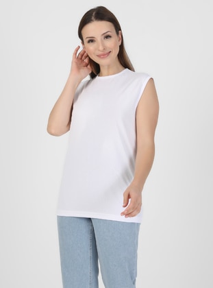 White - T-Shirt - Mirach