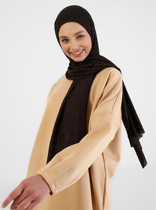 Tuva Brown Instant Scarf