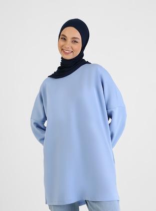Viscose Hijab Navy Blue Instant Scarf