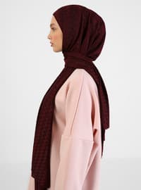  Maroon Instant Scarf