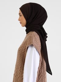  Brown Instant Scarf
