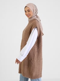 Micro Crepe Instant Hijab Light Mink Instant Scarf