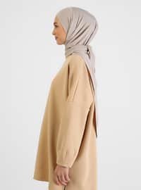 Viscose Hijab Light Mink Instant Scarf