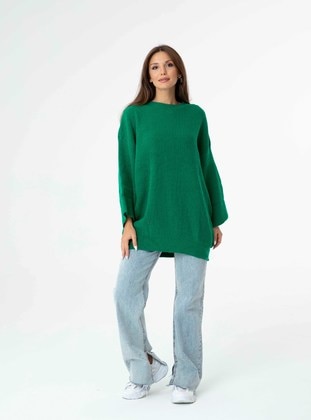 SOUL Green Knit Tunics