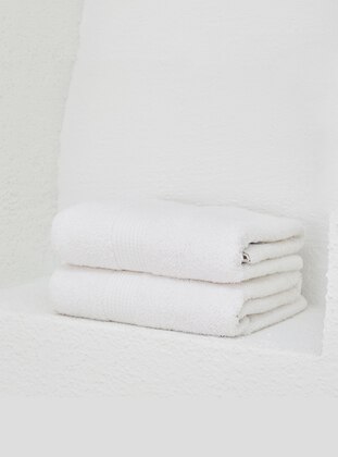 White - Towel - GARIBANNI