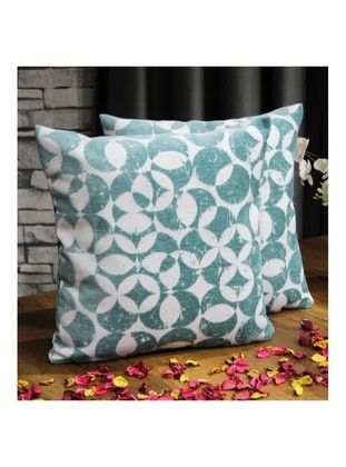 Mint - Throw Pillow Covers - Dowry World