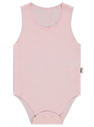 Baby Girl Snap Fastened Body 3 18 Months Pink