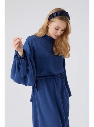 Blue - Modest Dress - MANUKA