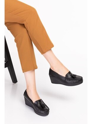Black - Casual - Casual Shoes - Artı Artı Ayakkabı