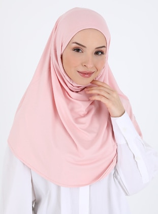 بودرة - من لون واحد - حجابات جاهزة - DIFFERENZA