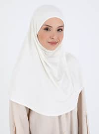 Seher Yeli Instant Hijab Ekru Instant Scarf