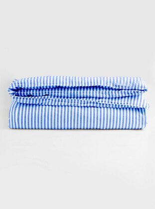 Blue - Single Bed Sheets - Tofisa