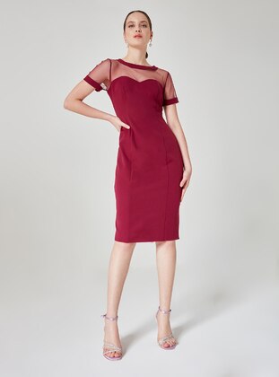 Fully Lined -  - Crew neck - Evening Dresses - ESCOLL