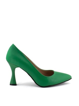 Green - Heels - Ayakkabı Fuarı