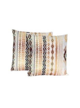 Gold - Throw Pillow Covers - Dowry World