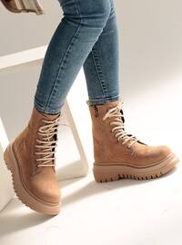 Cream - Boot - Boots