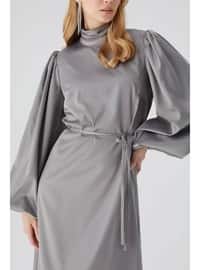 Silver tone - Modest Dress