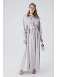 Silver tone - Modest Dress