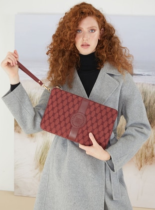 Pierre Cardin Red Clutch Bags / Handbags