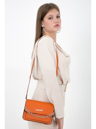 1000gr - Orange - Satchel - Shoulder Bags - ASKA SHOES