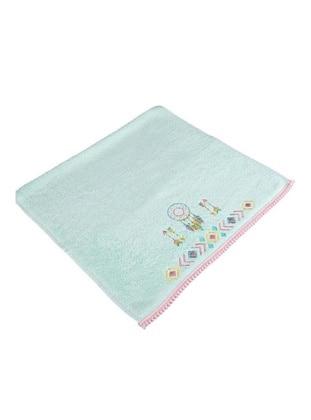 Dowry World Green Child Towel & Bathrobe