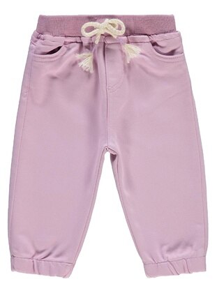 Baby Girl Single Bottom Without Booties 9 18 Months Lilac