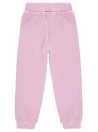  Pink Girls` Sweatpants