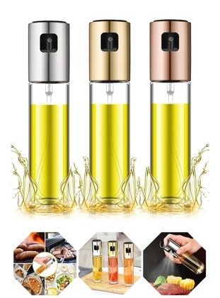 Glass Spray Oil Dispenser Bottle Sunflower Olive Oil Vinegar Sprayer Lemon Sauce Oil Spray Bottle