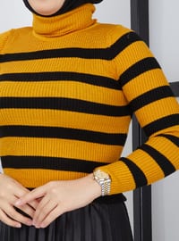  Mustard Knit Sweaters