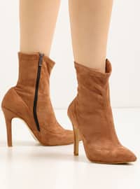 Taba Suede Women's Heel Boots 2596