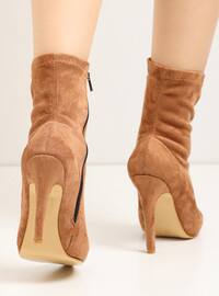 Taba Suede Women's Heel Boots 2596