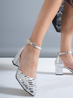 Silver color - Silver color - High Heel - Silver color - High Heel - Silver color - High Heel - Silver color - High Heel - Silver color - High Heel - Heels - Shoescloud