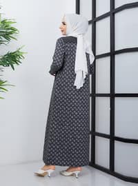 SAHRA AFRA Smoke Modest Dress