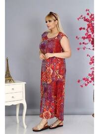 Red - Plus Size Dress