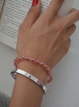 Stoneage Pink Bracelet