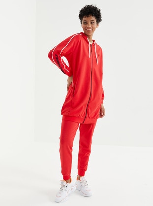 Tommy Life Red Tracksuit Set