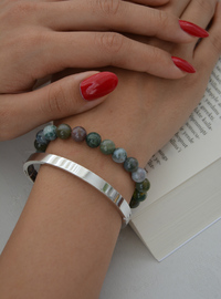 Armband-Set Silberfarben Silber