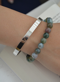 Armband-Set Silberfarben Silber