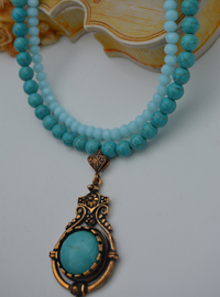 Collier Pierre Turquoise