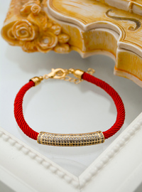 Red Zircon Bracelet