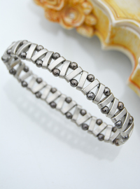 Hematite Stone Bracelet Grey