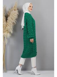 Green - Knit Cardigan