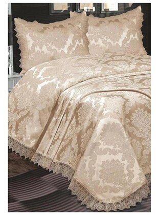 Dowry World Brown Bed Spread