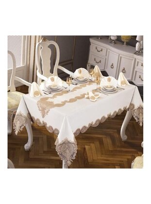 Dowry World Gold Dinner Table Textiles