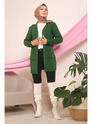 İmaj Butik Emerald Knit Cardigan