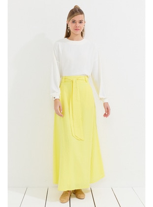 Nihan Yellow Skirt