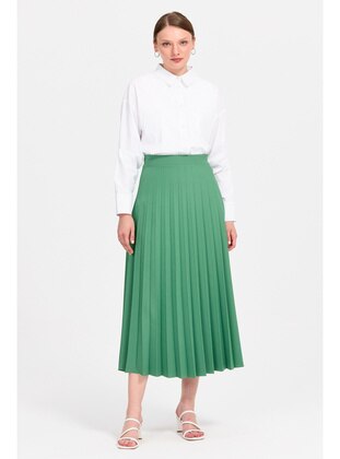 Nihan Green Skirt