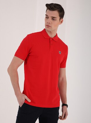 Tommy Life Red Men`s T-Shirts