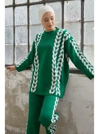  Green Knit Suits