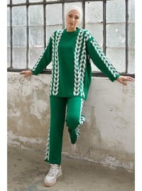  Green Knit Suits